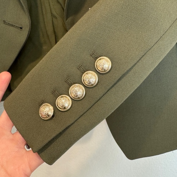 NWT Balmain Blazer Green EU38/US4-6 - Picture 9 of 12
